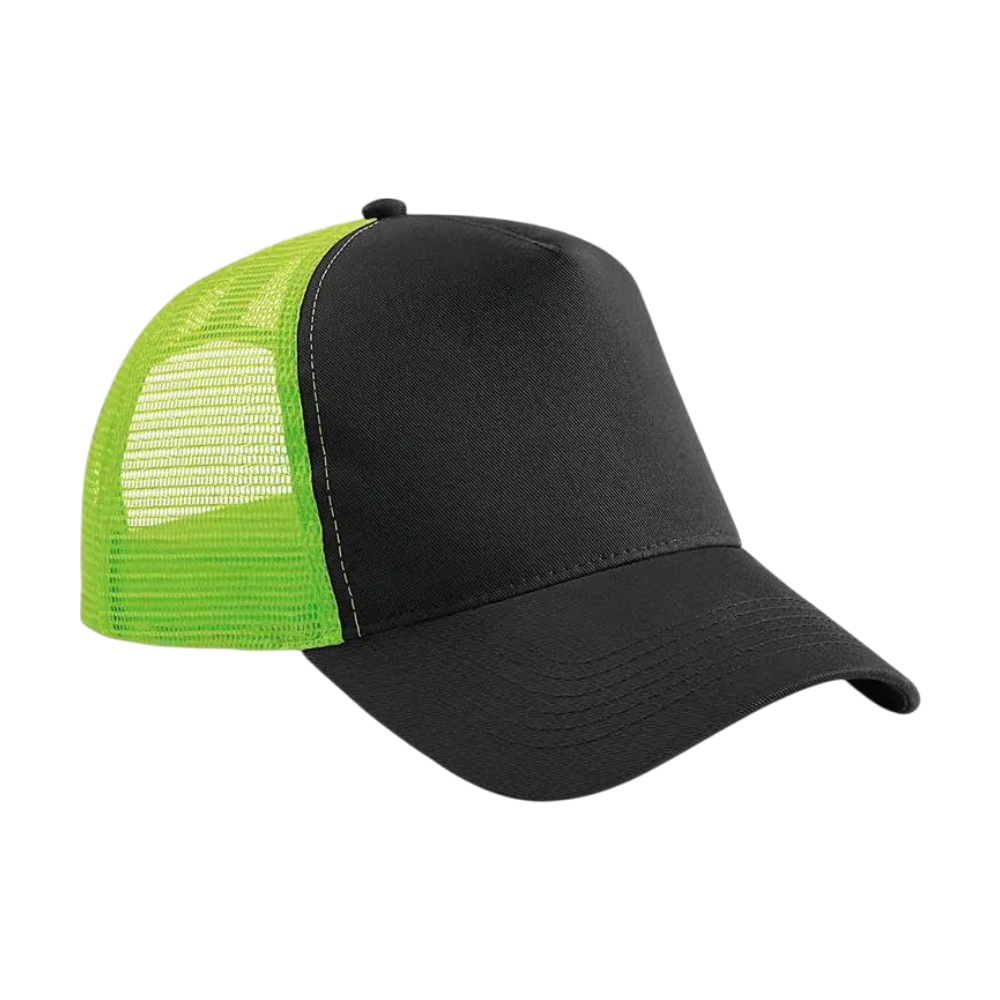 ICON - halfmeshtrucker black_lime_green