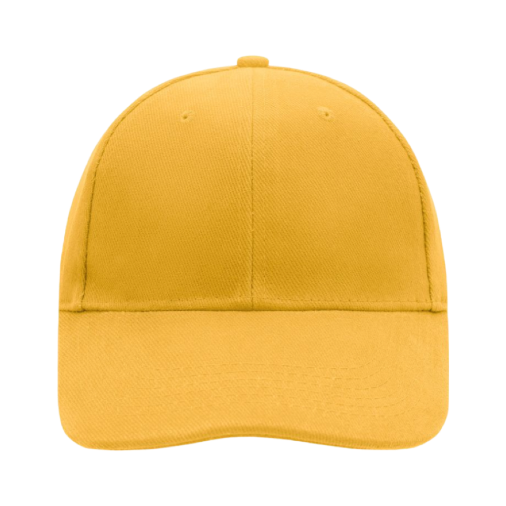 6panelcaplaminated yellow