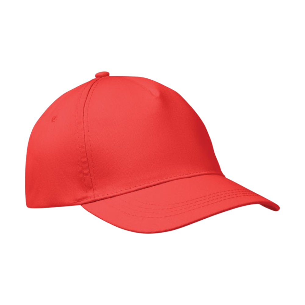 ICON - buzz5panelbaseballcap red