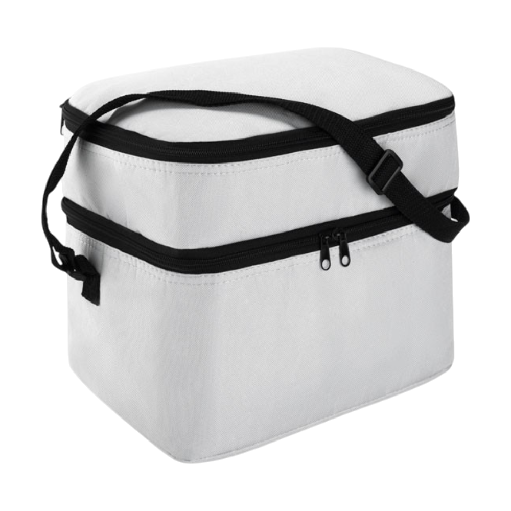 ICON - caseycoolerbagwith2compartments white