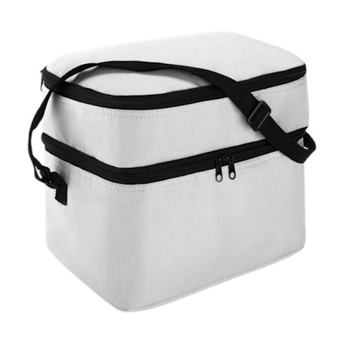 ICON - caseycoolerbagwith2compartments white