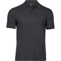 ICON - luxurystretchpoloteejays dark_grey