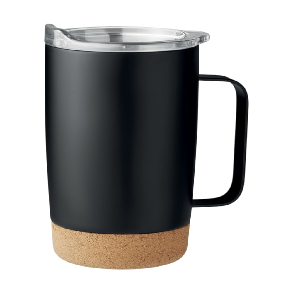 ICON - rubydoublewallmug300ml black