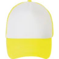 White | Neon Yellow