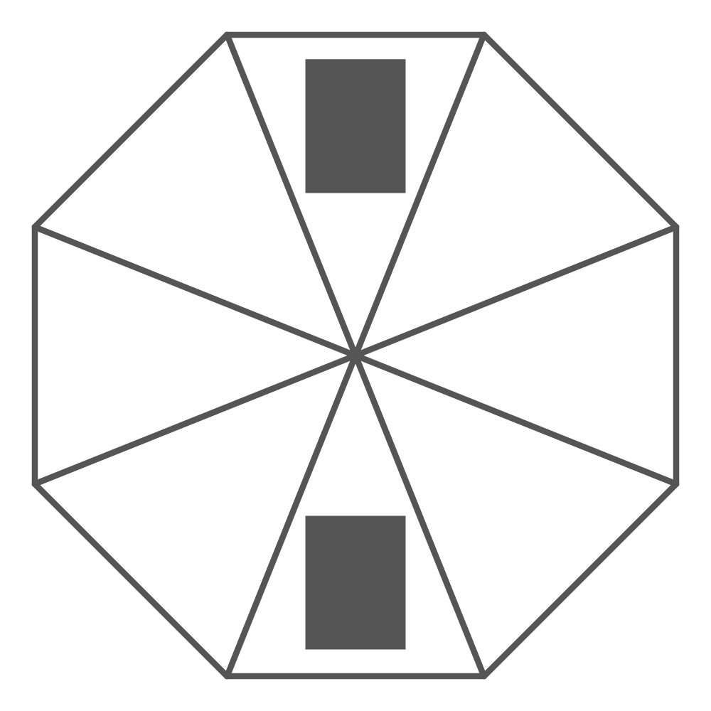 200 x 150 mm - Segment 1 & 3