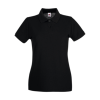 ICON - fruitoftheloomladyfitpremiumpolo black