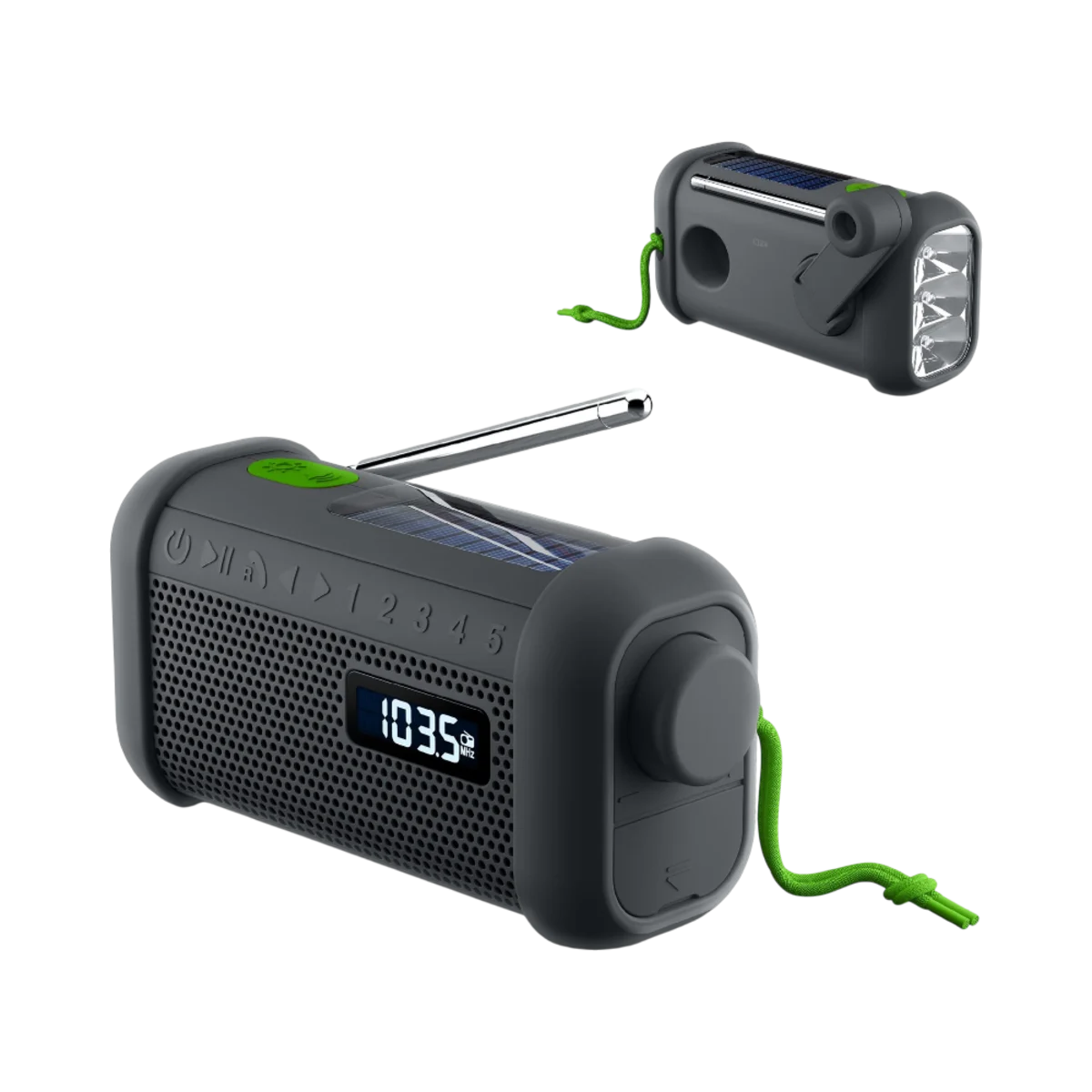 Immagine principale di Radio di Emergenza con Altoparlante Bluetooth Muse