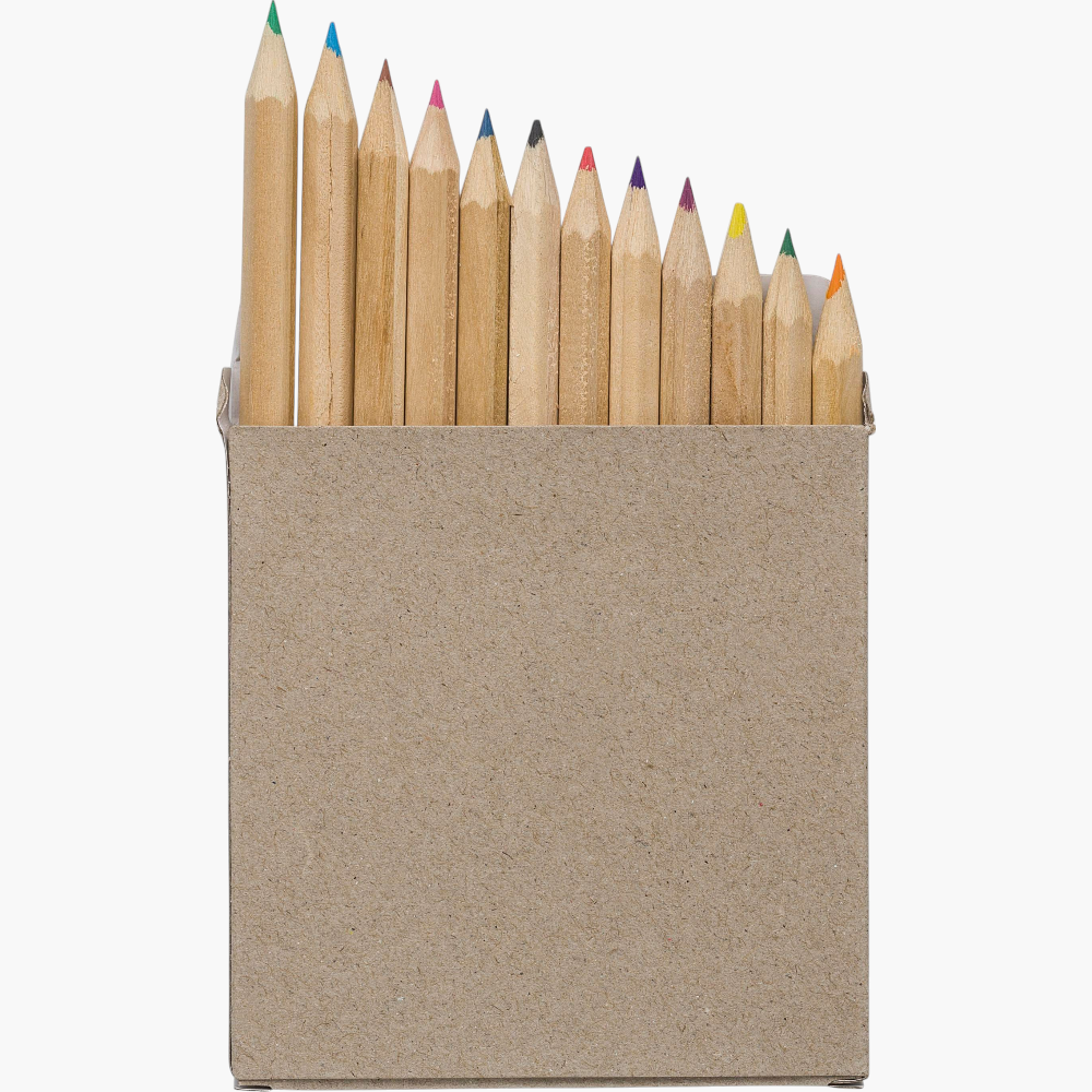 Set de crayons de couleur en bois Devin