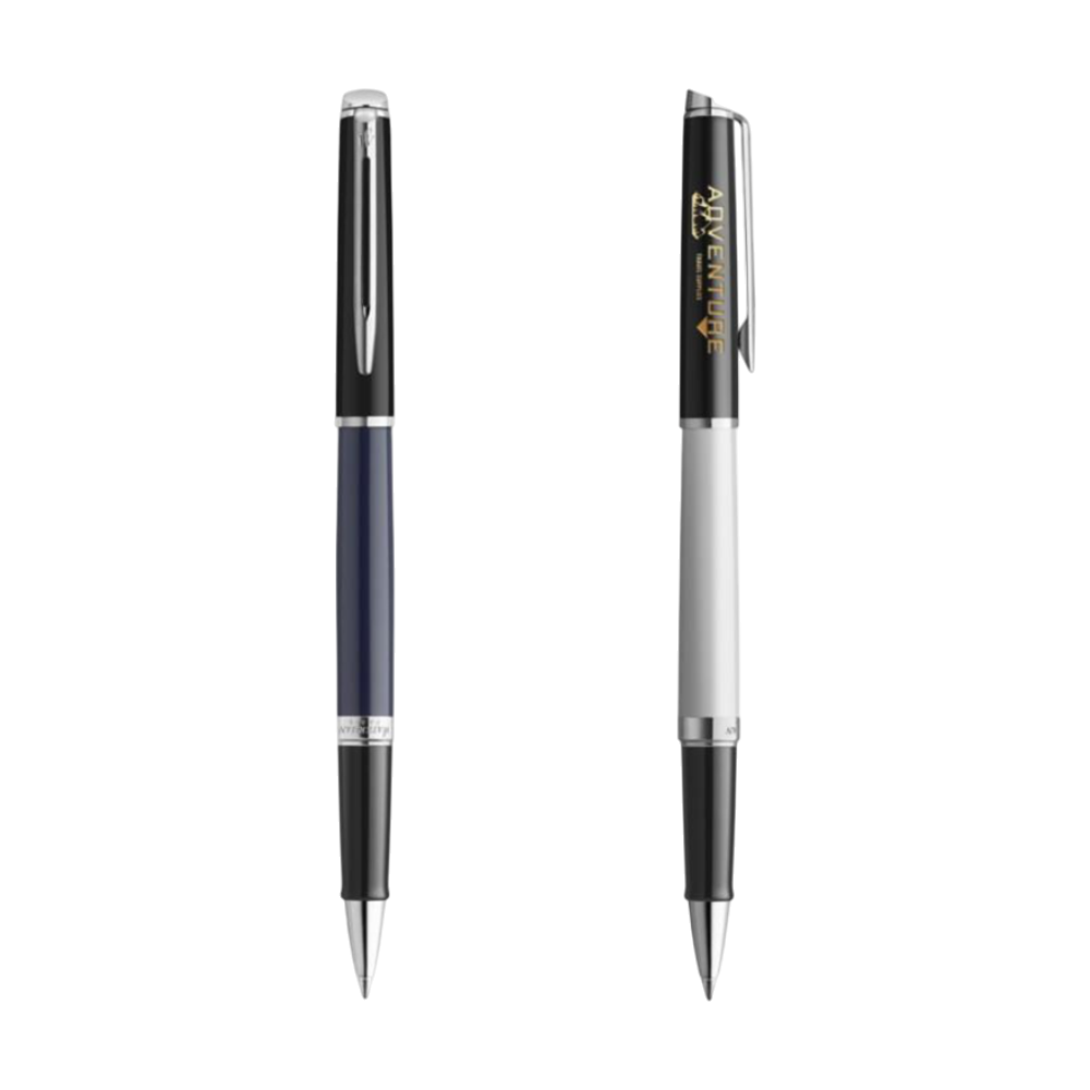 Penna Rollerball Waterman Colore con Rifiniture in Palladio