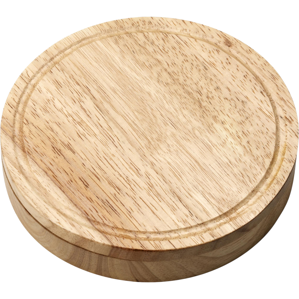 Set di Piatti per Formaggi in Legno