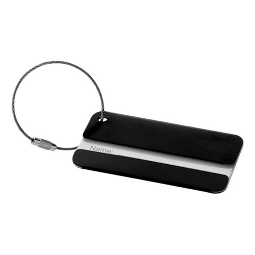 ICON - aluminiumluggagetag solid_black