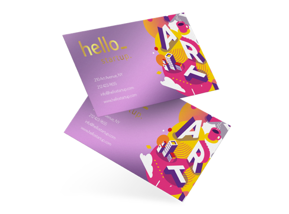 Metallic-Business-Cards