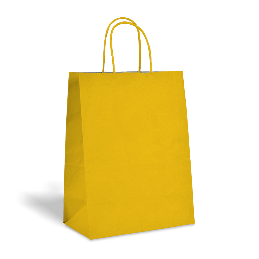 Yellow Kraft bags color big icons