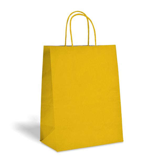 Yellow Kraft bags color big icons