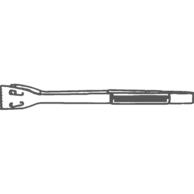 80 x 10 mm - On the Tongs