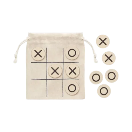 TOPOS Wooden Tic Tac Toe