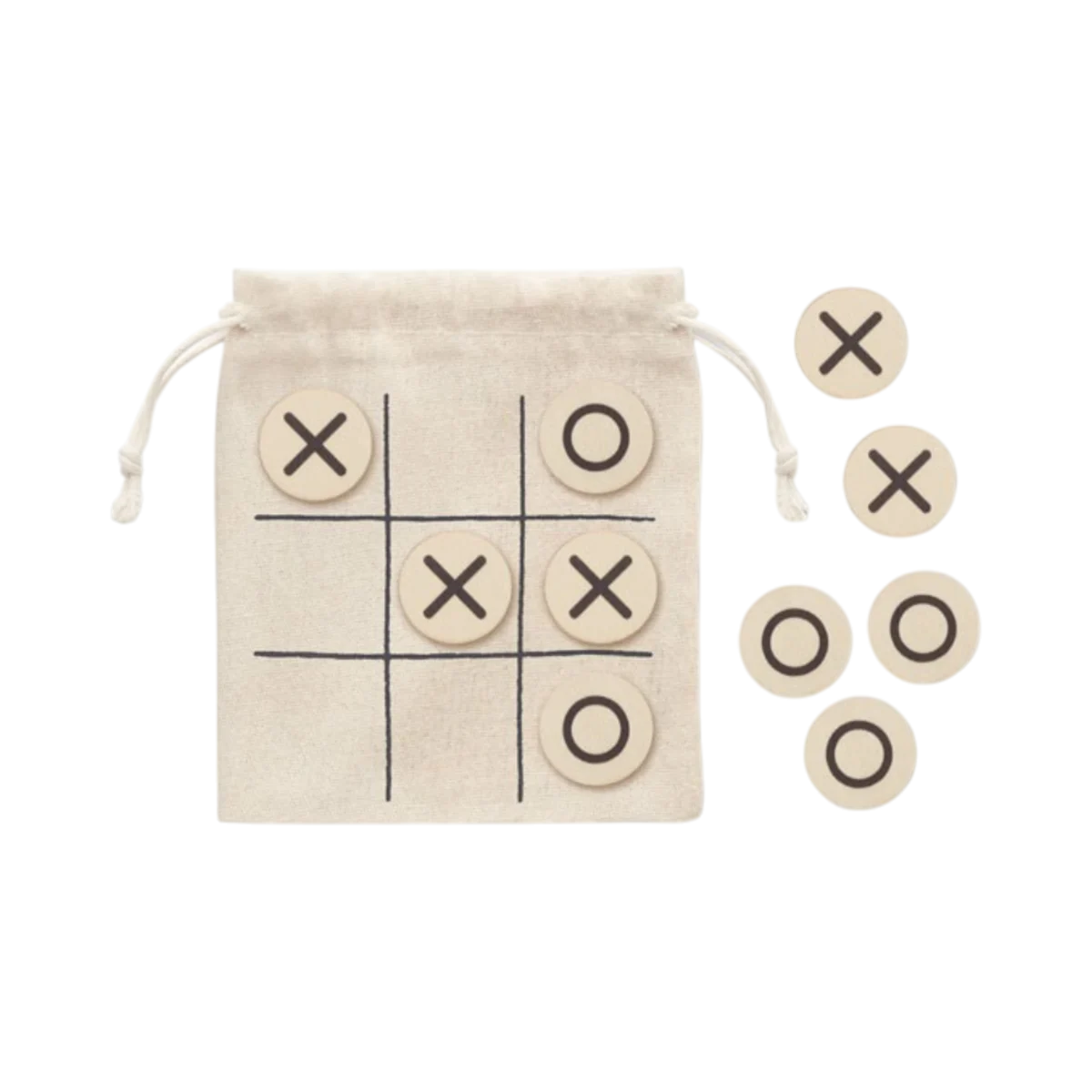 TOPOS Wooden Tic Tac Toe main image
