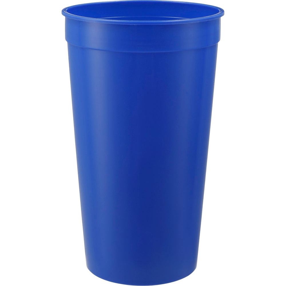 ICON - solid32ozrecycledstadiumcup blue