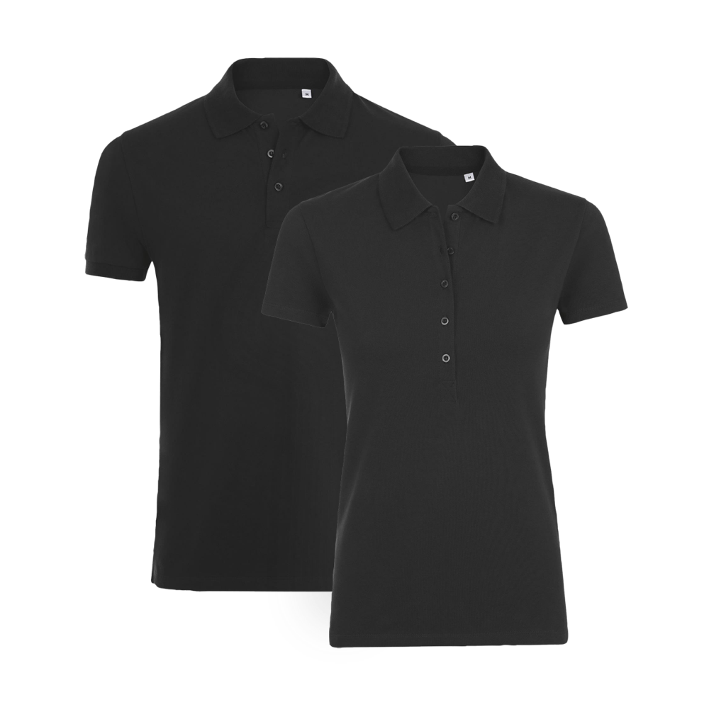 Premium Polo Shirts Slim Fit ICON black