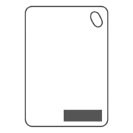 100 x 30 mm - Corner Front
