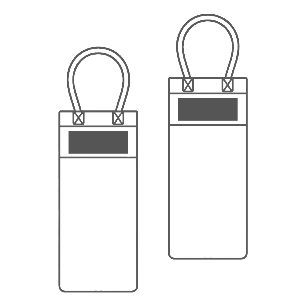 Front & Back | 70 x 20 mm
