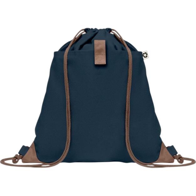 ICON - pandabagrecycledcottondrawstringbag french_navy