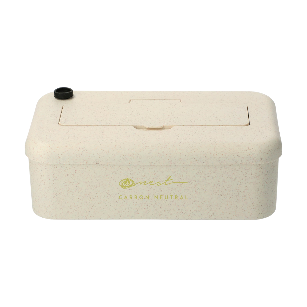 Bamboo Fibre Lunch Box with Utensils