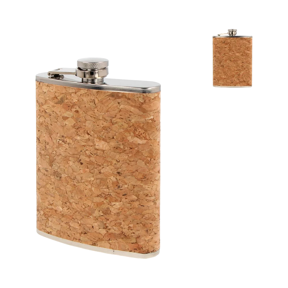 PDP - hipflaskcork220ml square #00000000 background