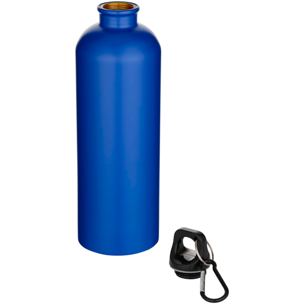 oregon750mlmattercsrecycledsinglewallstainlesssteelwaterbottlewithcarabiner - supplier_transparent