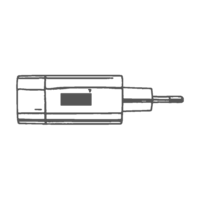 25 x 10 mm - Fond de l'article