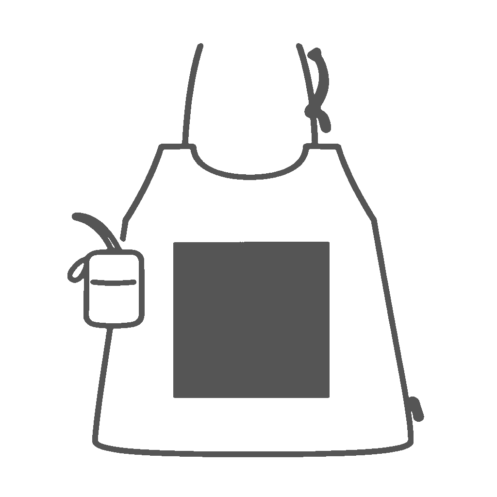 Front & Back | 8H in x 8W in