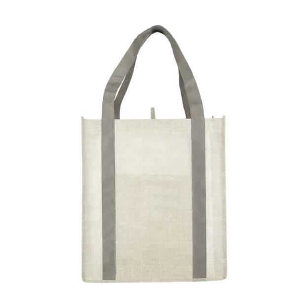 ICON - neptunerecyclednonwovengrocerytote gray