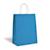 aqua blue Kraft bags color big icons