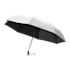 78. alex21.5foldableumbrella Zilver Zwart