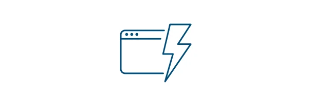 Lightening fast service - icon