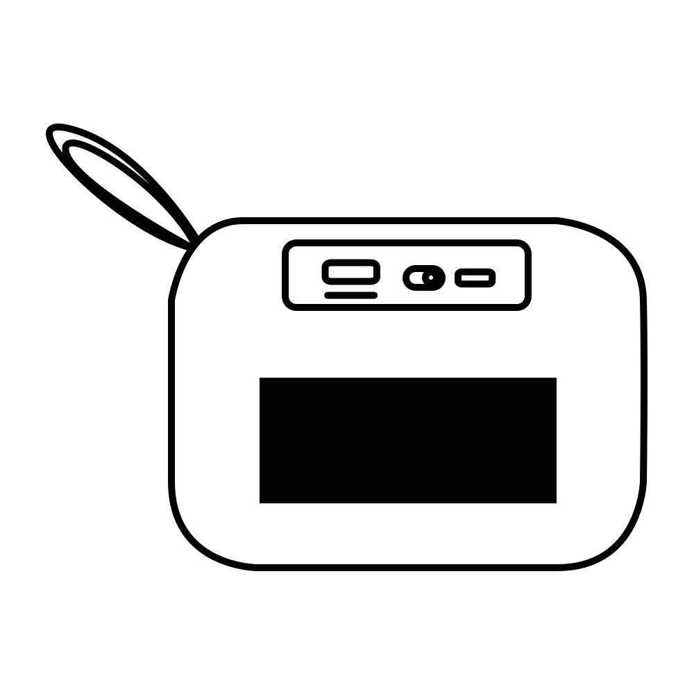 70 x 30 MM - Achterkant van item