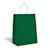Dark green Kraft bags color big icons