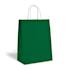 Dark green Kraft bags color big icons