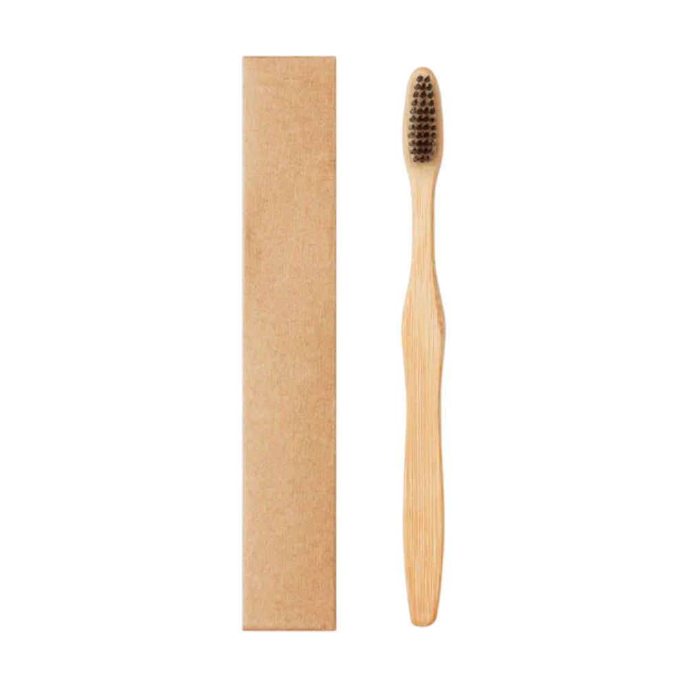 ICON - dentobrushbambootoothbrushinkraftbox black