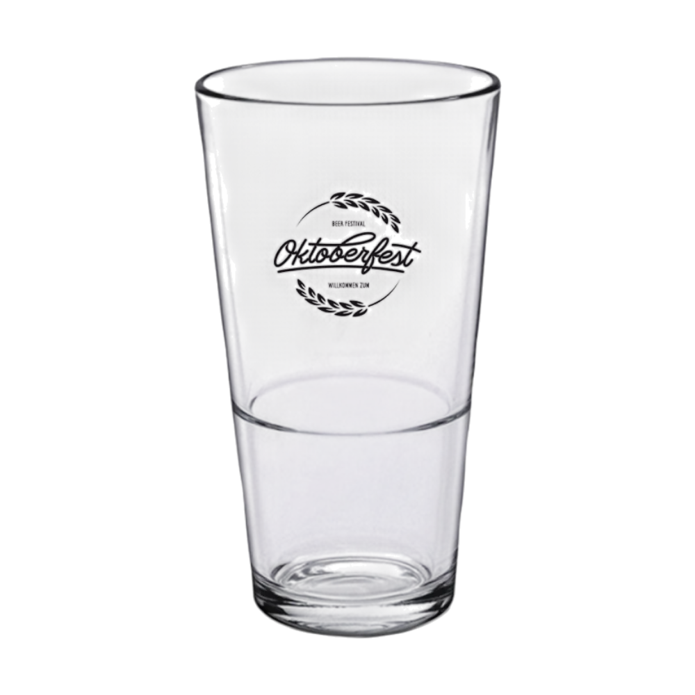 Beer glass stackable PDP