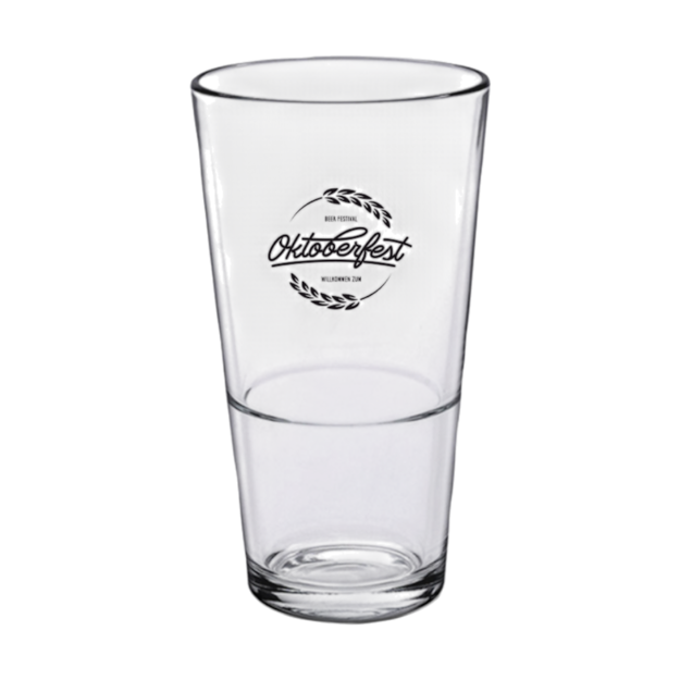 Beer glass stackable PDP