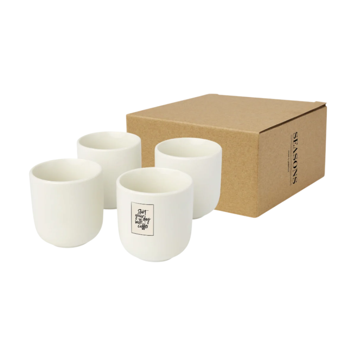 Immagine principale di Set Di 4 Tazze Espresso In Ceramica