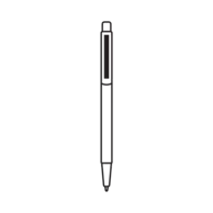 40 x 5 mm - On the clip