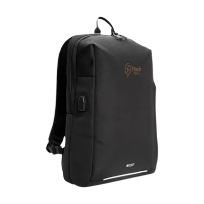 Zaino porta laptop RFID e USB A Swiss Peak AWARE