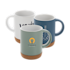 Ceramic mug cork base 280ml PLP SQ