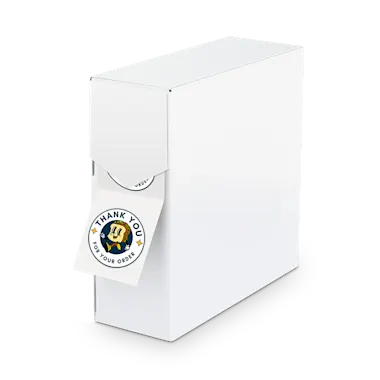 White Film Stickers on Roll