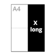 X-Long  105 x 297 mm