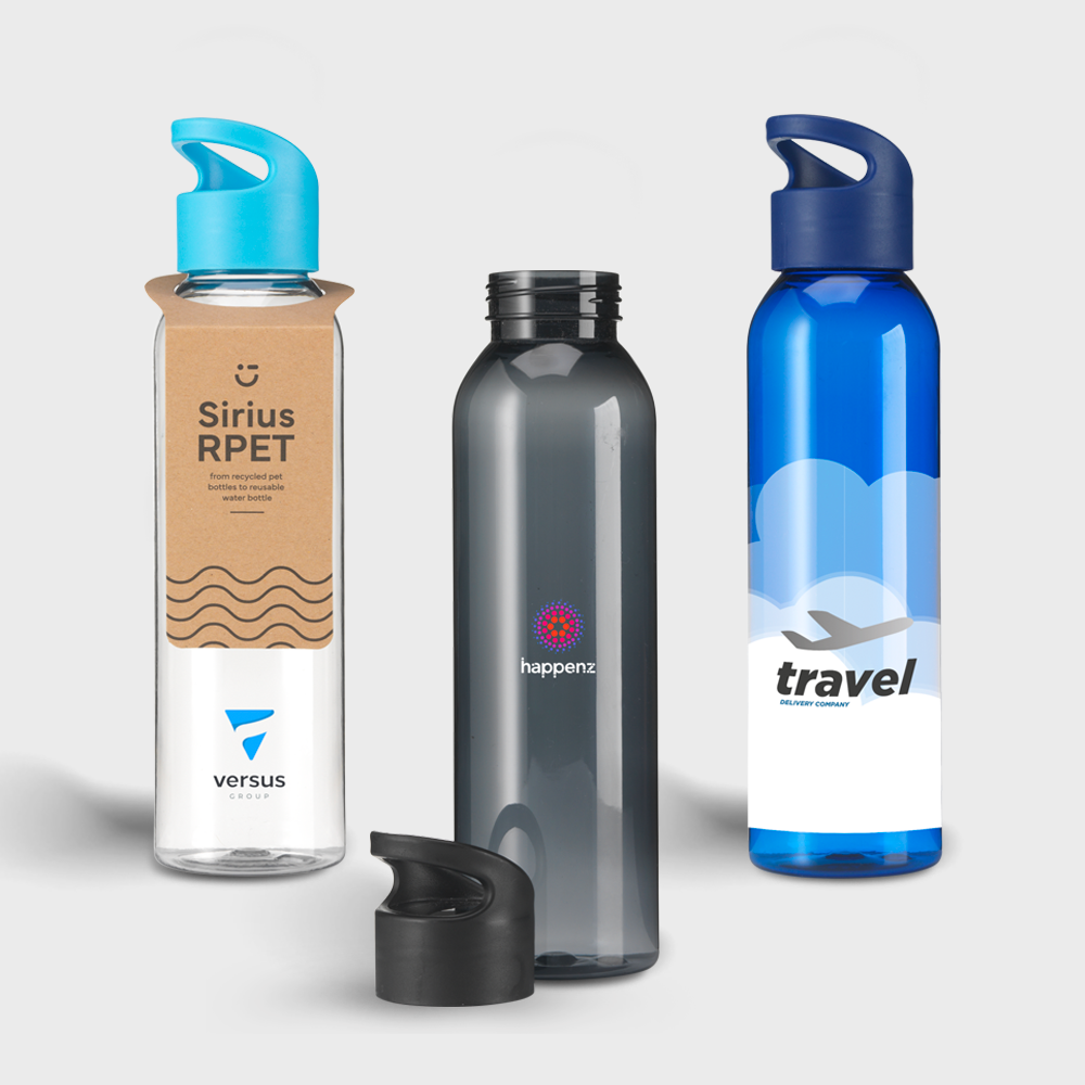 191. siriusgrsrpetwaterbottle650ml PLP image