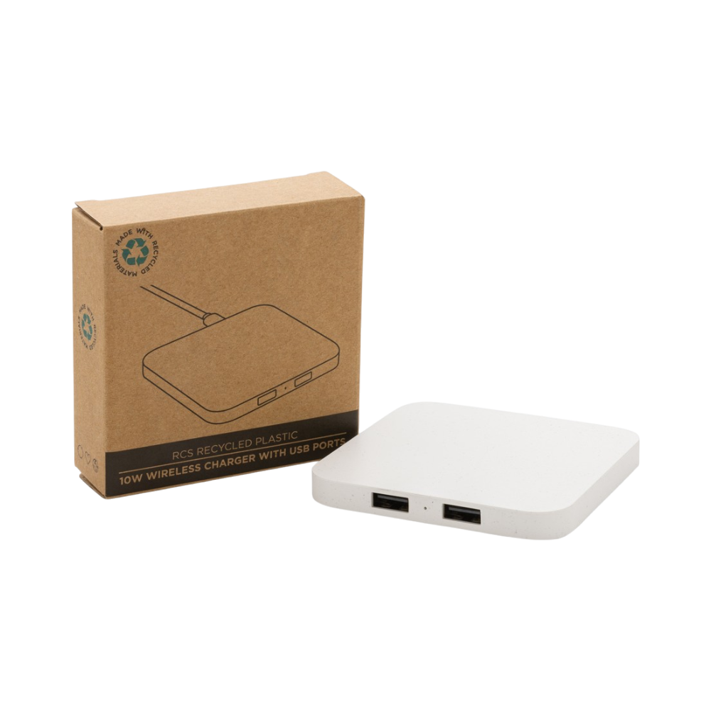 PDP - rcsrecycledplastic10wwirelesschargerwithusbports square #00000000 background