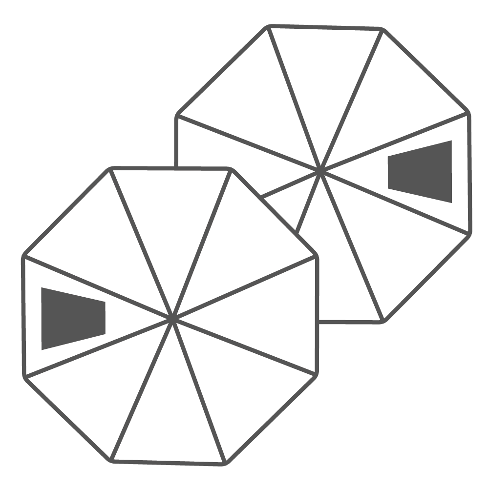 297 x 297 mm | Links & rechts
